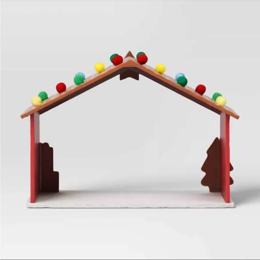 NWT Target Wondershop 4pc Featherly Friends Gingerbread House - Picture 10 of 11